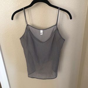 American Apparel Chiffon Tank Top
